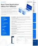 NAKIVO Backup para Microsoft 365 folleto de solución